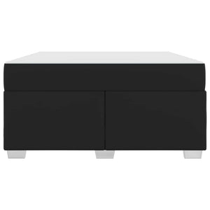 Σκελετός Κρεβατιού Μαύρο 160 x 200 cm PVC