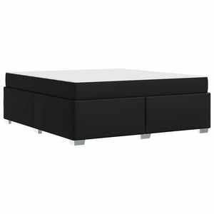Σκελετός Κρεβατιού Μαύρο 180 x 200 cm PVC