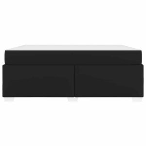 Σκελετός Κρεβατιού Μαύρο 180 x 200 cm PVC