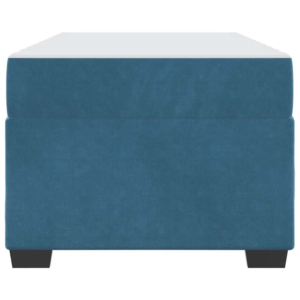 Σκελετός Κρεβατιού με στρώμα Μπλε 80 x 200 cm ύφασμα - Pakobazaar