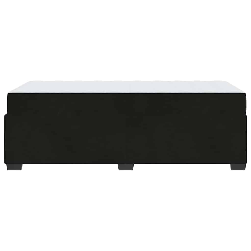 Σκελετός Κρεβατιού με στρώμα Μαύρο 90 x 200 cm ύφασμα - Pakobazaar