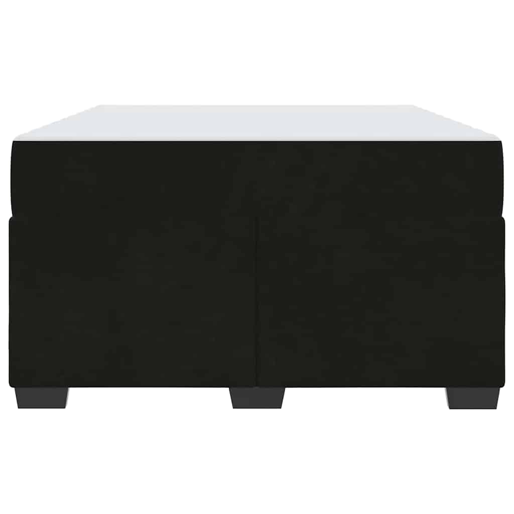 Σκελετός Κρεβατιού με στρώμα Μαύρο 120 x 190 cm ύφασμα