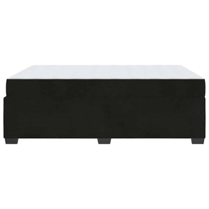 Σκελετός Κρεβατιού με στρώμα Μαύρο 160 x 200 cm ύφασμα - Pakobazaar