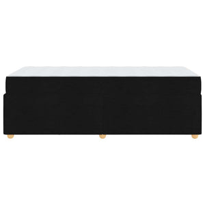 Σκελετός Κρεβατιού με στρώμα Μαύρο 90 x 190 cm ύφασμα - Pakobazaar