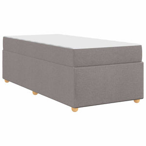 Σκελετός Κρεβατιού με στρώμα Taupe 90 x 190 cm ύφασμα