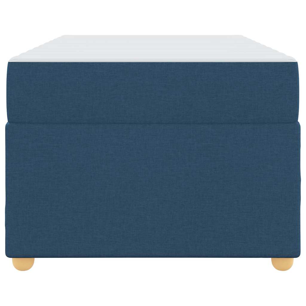 Σκελετός Κρεβατιού με στρώμα Μπλε 90 x 200 cm ύφασμα