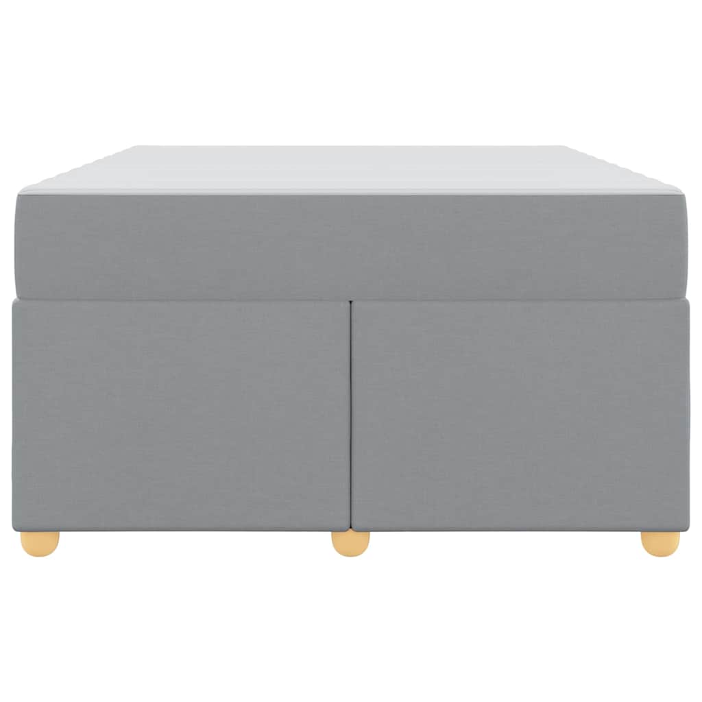 Σκελετός Κρεβατιού με στρώμα Ανοιχτό γκρι 120 x 190 cm ύφασμα