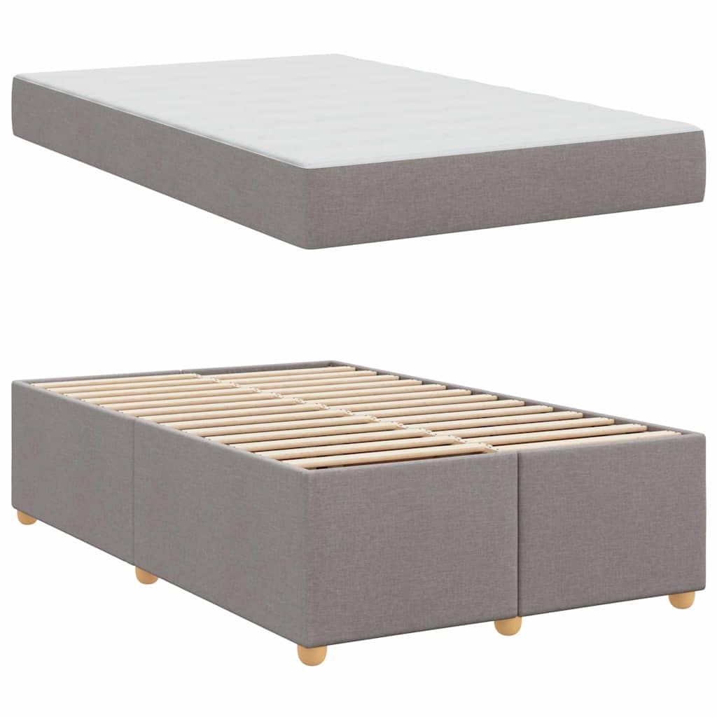 Σκελετός Κρεβατιού με στρώμα Taupe 120 x 200 cm ύφασμα
