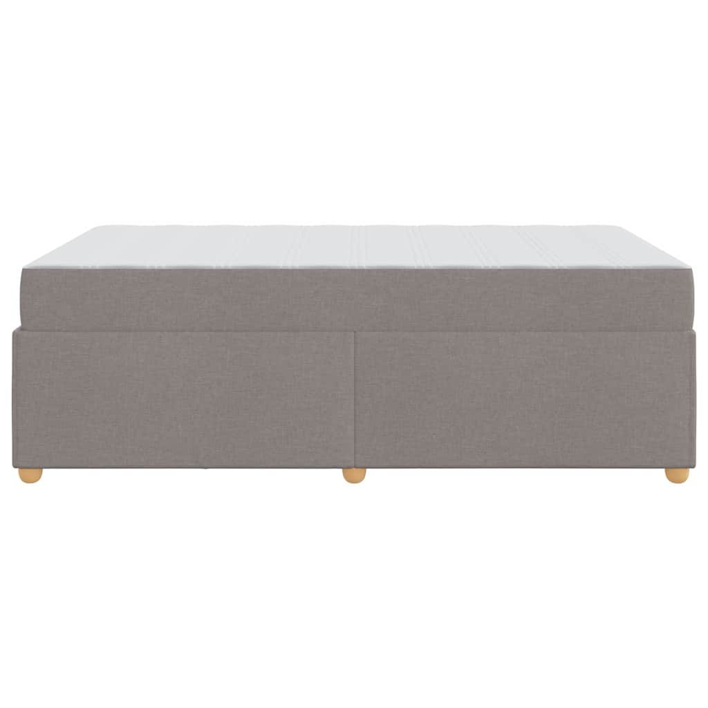 Σκελετός Κρεβατιού με στρώμα Taupe 120 x 200 cm ύφασμα