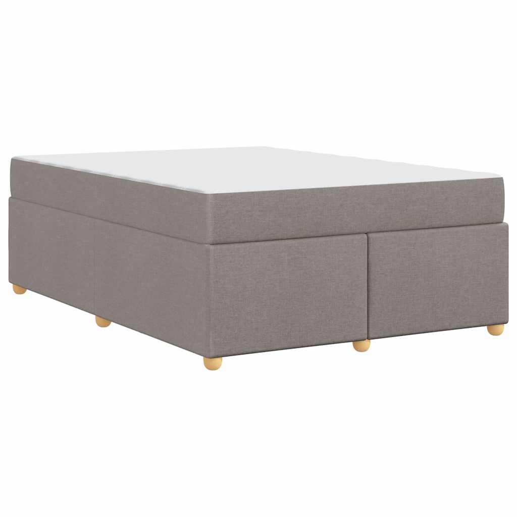 Σκελετός Κρεβατιού με στρώμα Taupe 140 x 200 cm ύφασμα