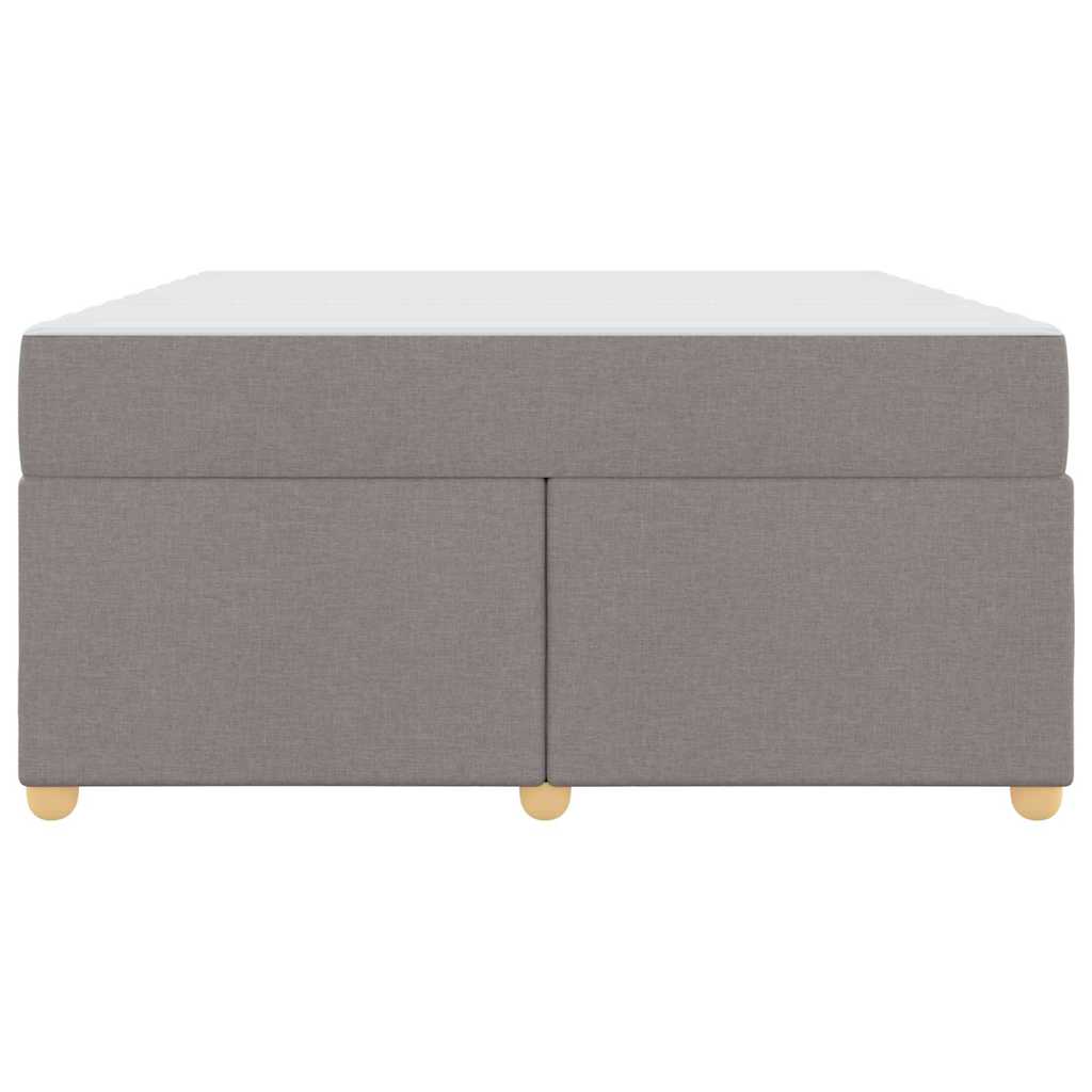 Σκελετός Κρεβατιού με στρώμα Taupe 140 x 200 cm ύφασμα