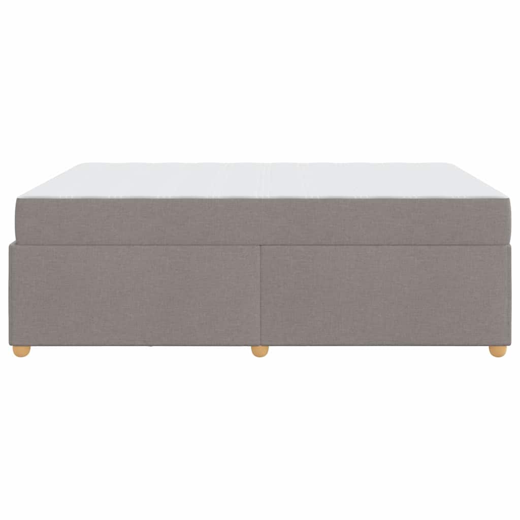 Σκελετός Κρεβατιού με στρώμα Taupe 140 x 200 cm ύφασμα