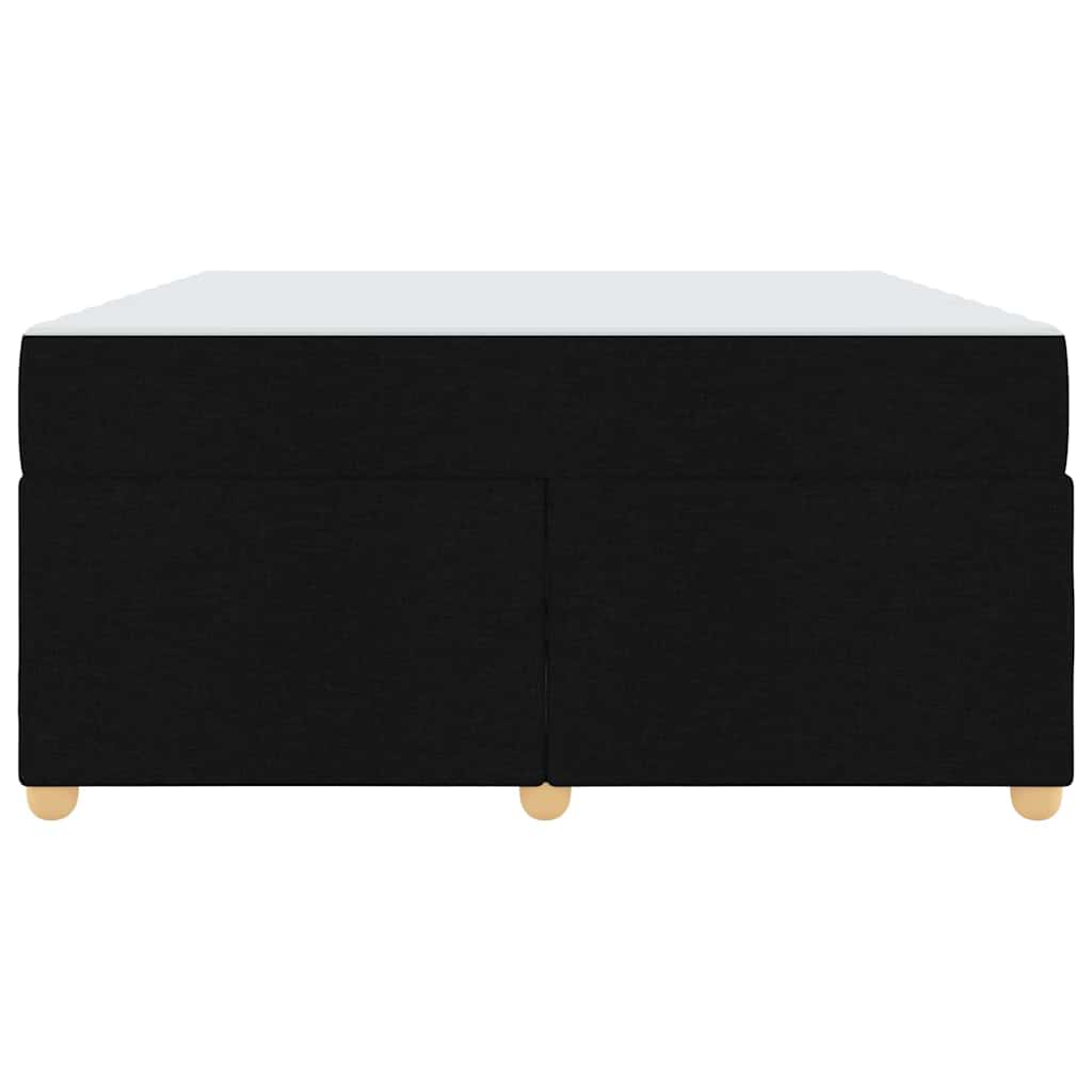 Σκελετός Κρεβατιού με στρώμα Μαύρο 160 x 200 cm ύφασμα