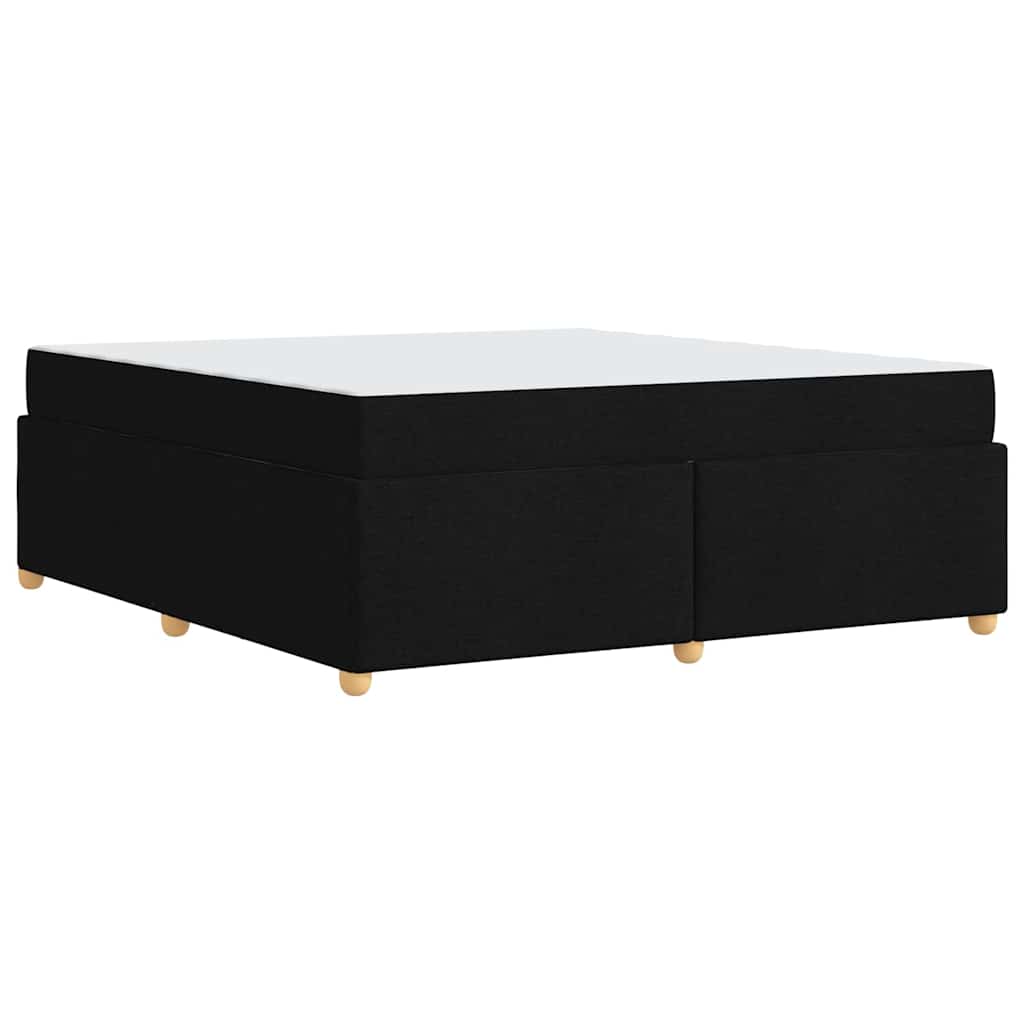 Σκελετός Κρεβατιού με στρώμα Μαύρο 180 x 200 cm ύφασμα