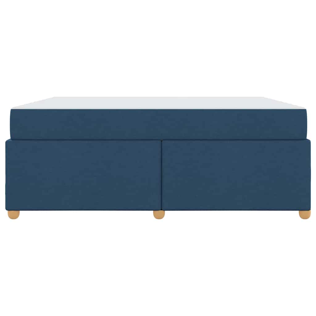 Σκελετός Κρεβατιού με στρώμα Μπλε 180 x 200 cm ύφασμα