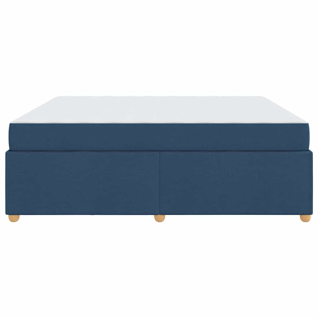 Σκελετός Κρεβατιού με στρώμα Μπλε 180 x 200 cm ύφασμα