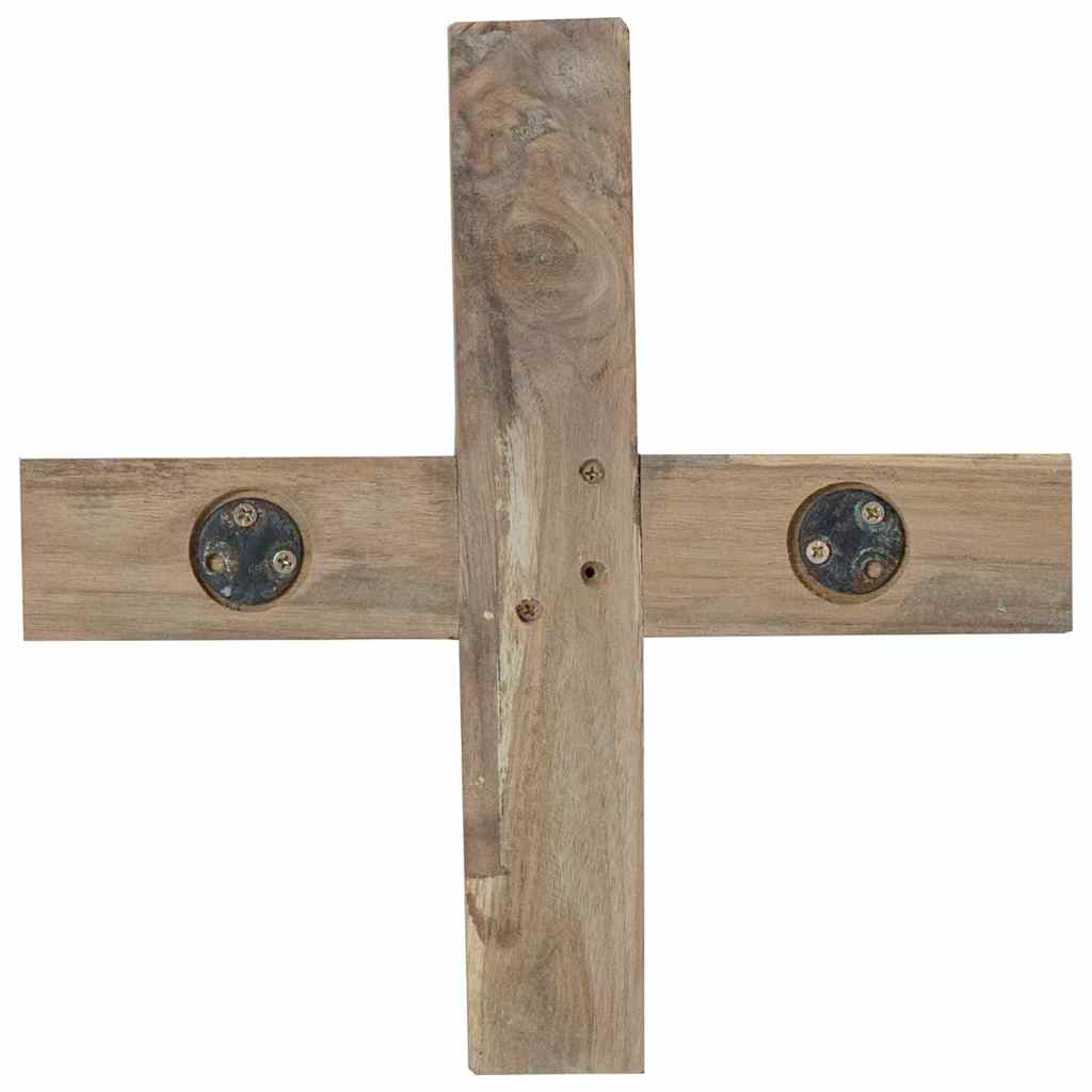 Χριστουγεννιάτικο Δέντρο με βάση Καφέ 120 cm Μασίφ ξύλο teak