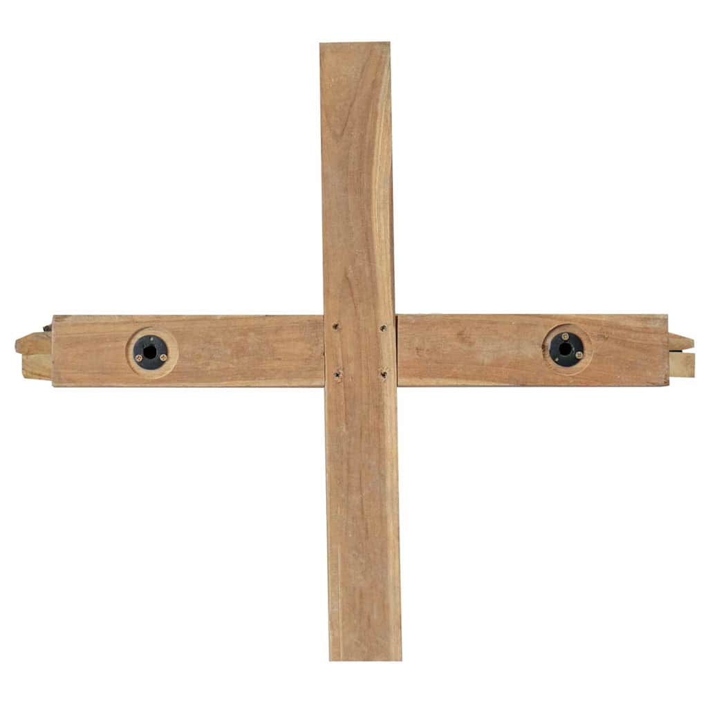 Χριστουγεννιάτικο Δέντρο με βάση Καφέ 181 cm Μασίφ ξύλο teak - Pakobazaar