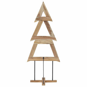 Χριστουγεννιάτικο Δέντρο με βάση Καφέ 181 cm Μασίφ ξύλο teak - Pakobazaar