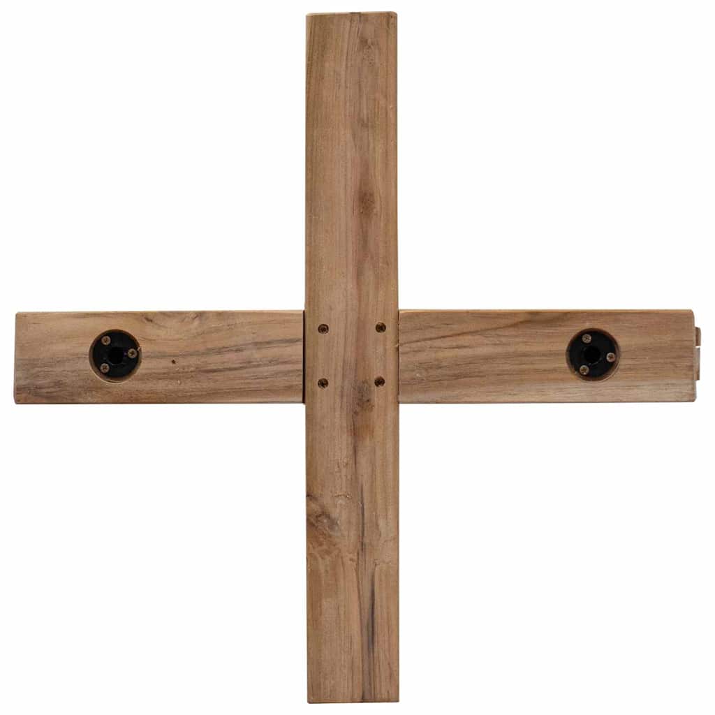 Χριστουγεννιάτικο Δέντρο με βάση Καφέ 151 cm Μασίφ ξύλο teak - Pakobazaar