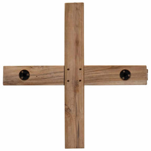Χριστουγεννιάτικο Δέντρο με βάση Καφέ 151 cm Μασίφ ξύλο teak - Pakobazaar