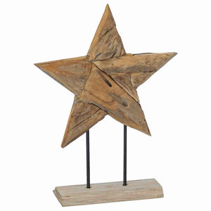 Χριστουγεννιάτικο Αστέρι Καφέ 43,5 x 13,5 x 59 εκ - Pakobazaar