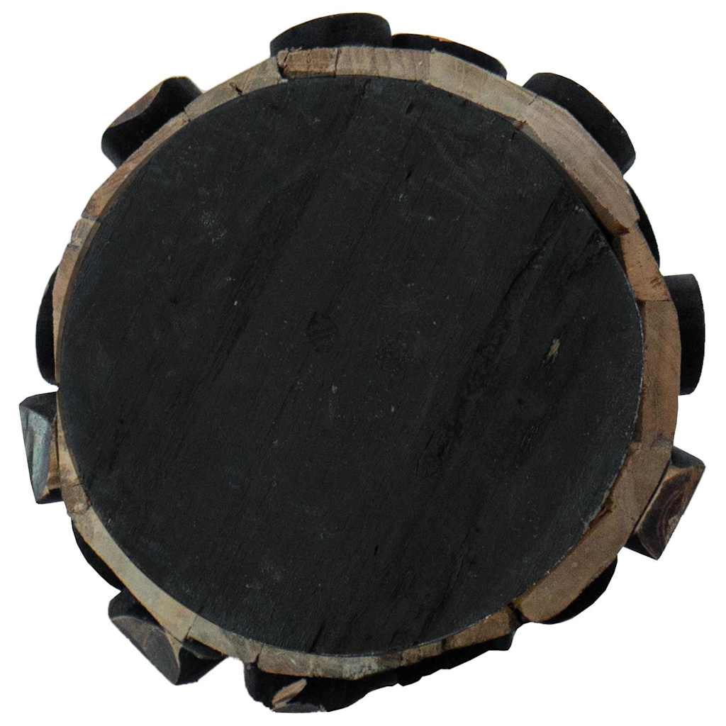 Χριστουγεννιάτικο Δέντρο με βάση Καφέ 61 cm Μασίφ ξύλο teak - Pakobazaar