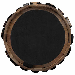 Χριστουγεννιάτικο Δέντρο με βάση Καφέ 120 cm Μασίφ ξύλο teak