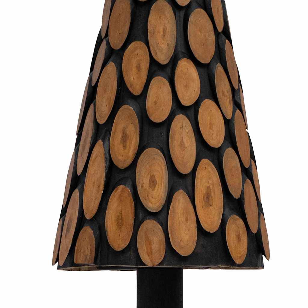 Χριστουγεννιάτικο Δέντρο με βάση Καφέ 149 cm Μασίφ ξύλο teak - Pakobazaar