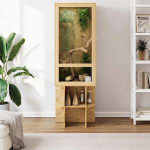 Terrarium Καφέ 50 x 50 x 150 εκ OSB