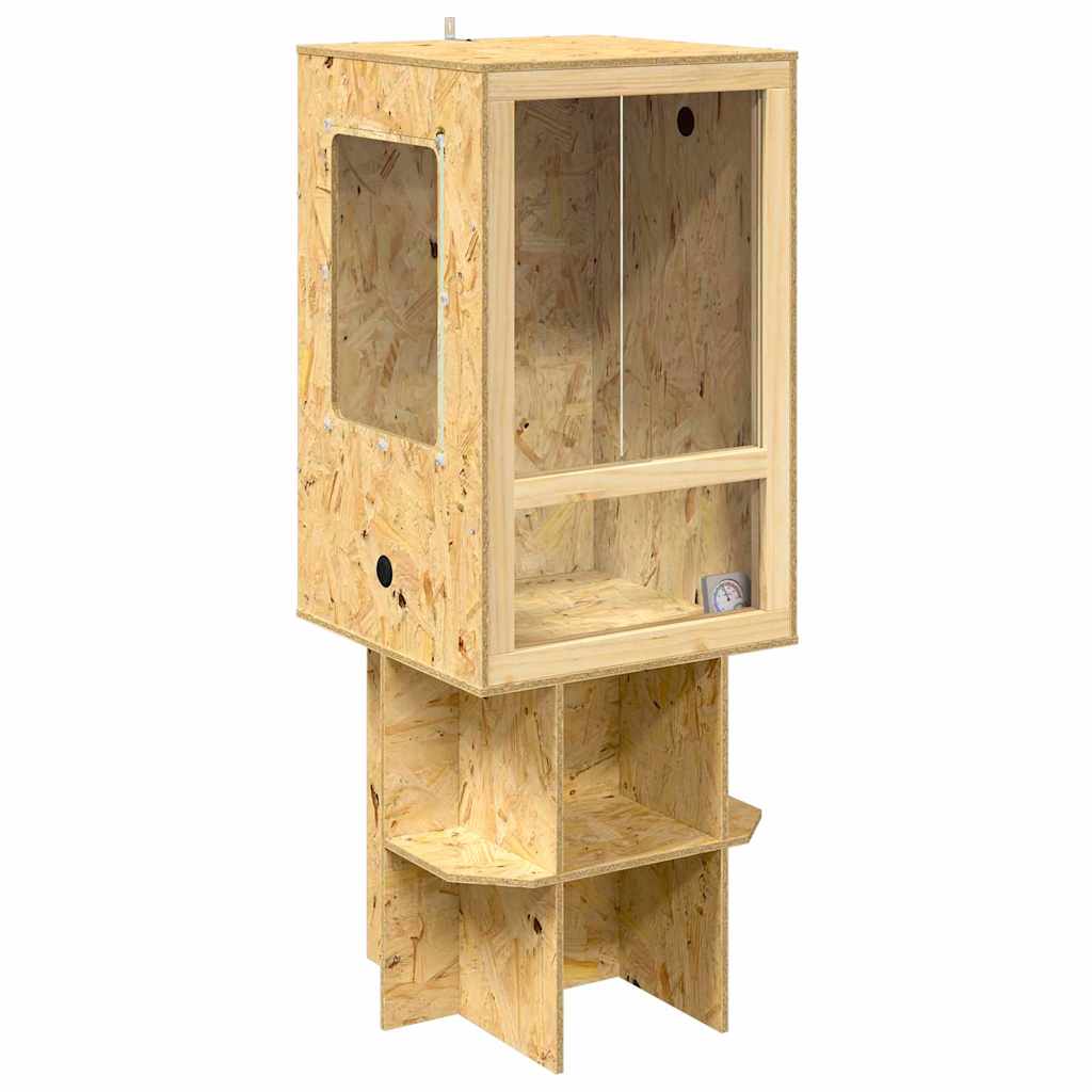 Terrarium Καφέ 50 x 50 x 130 εκ OSB