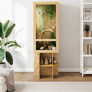 Terrarium Καφέ 50 x 50 x 150 εκ OSB