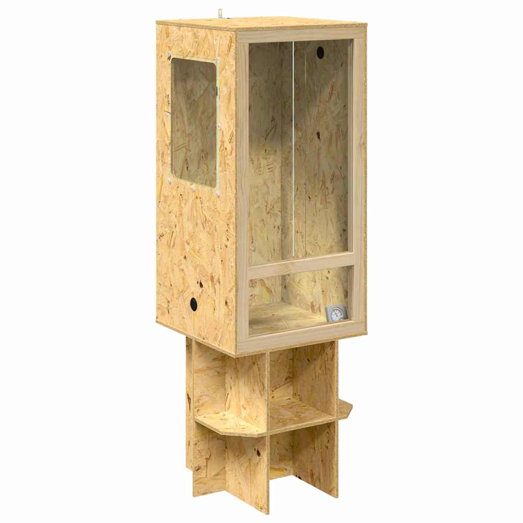 Terrarium Καφέ 50 x 50 x 130 εκ OSB