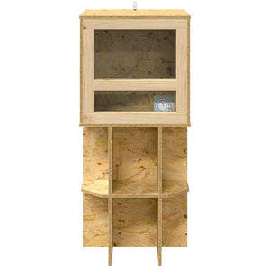 Terrarium Καφέ 40 x 40 x 90 cm OSB