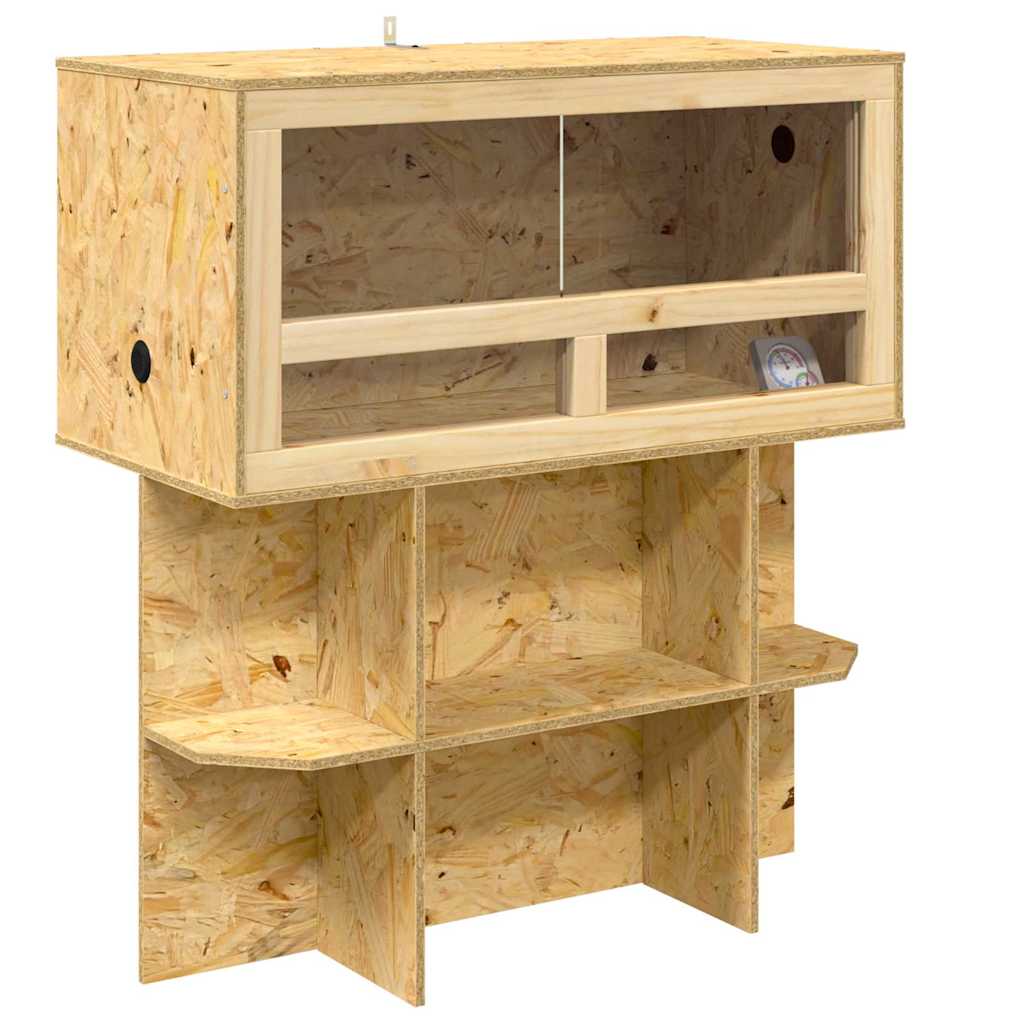 Terrarium Καφέ 80 x 40 x 90 εκ OSB