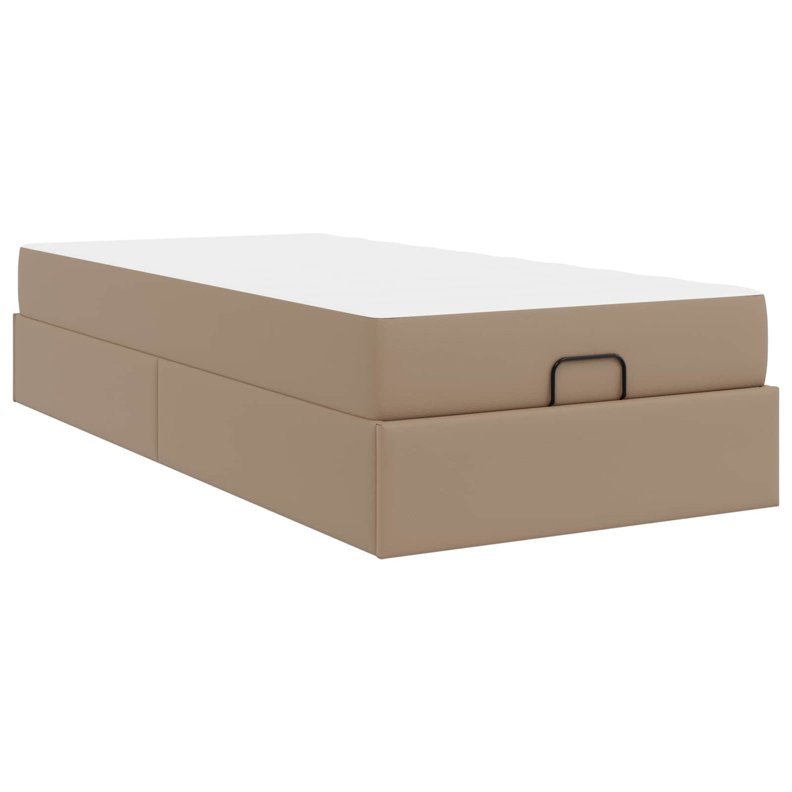 Σκελετός κρεβατιού με στρώμα Άλλο 2 pcs Ώχρα PVC