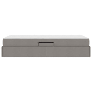 Κρεβάτι με αποθηκευτικό χώρο και στρώμα Taupe 100 x 200 cm