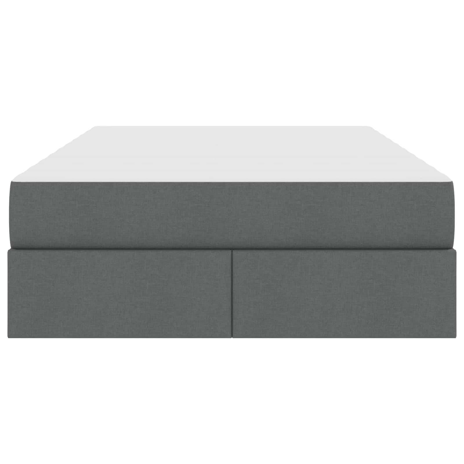 Κρεβάτι με αποθηκευτικό χώρο και στρώμα με στρώμα Σκούρο Γκρι - Pakobazaar