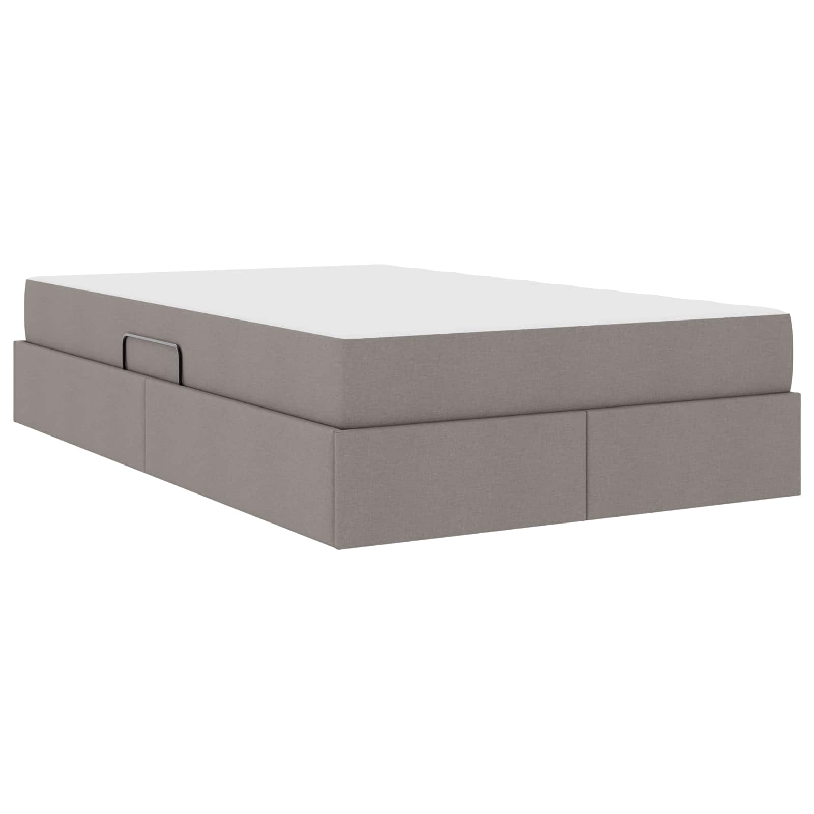 Κρεβάτι με αποθηκευτικό χώρο και στρώμα Taupe 120 x 190 cm