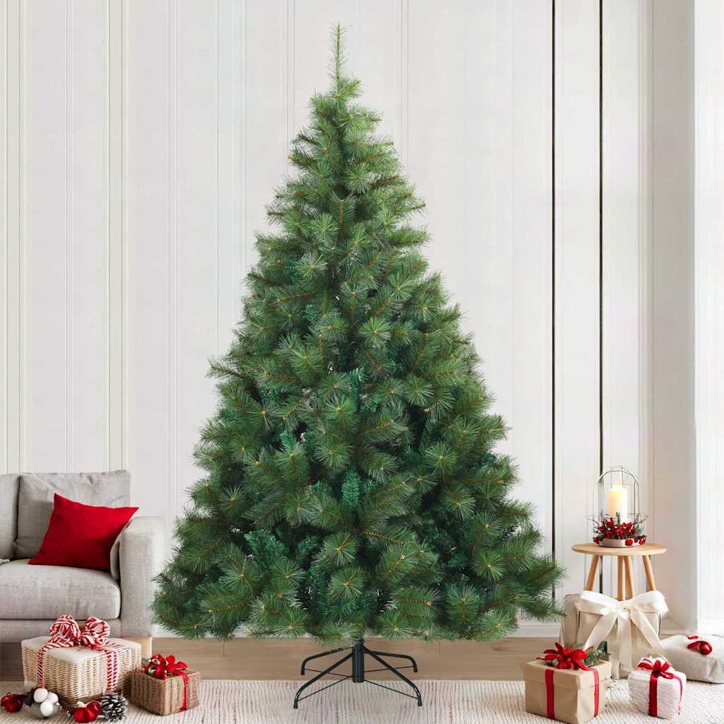 Τεχνητό Χριστουγεννιάτικο Δέντρο με Άξονα Πράσινο 240 cm - Pakobazaar