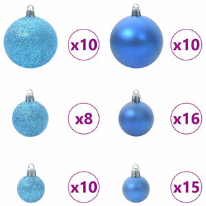 Τεχνητό προφωτισμένο Χριστουγεννιάτικο δέντρο Πράσινο 240 cm