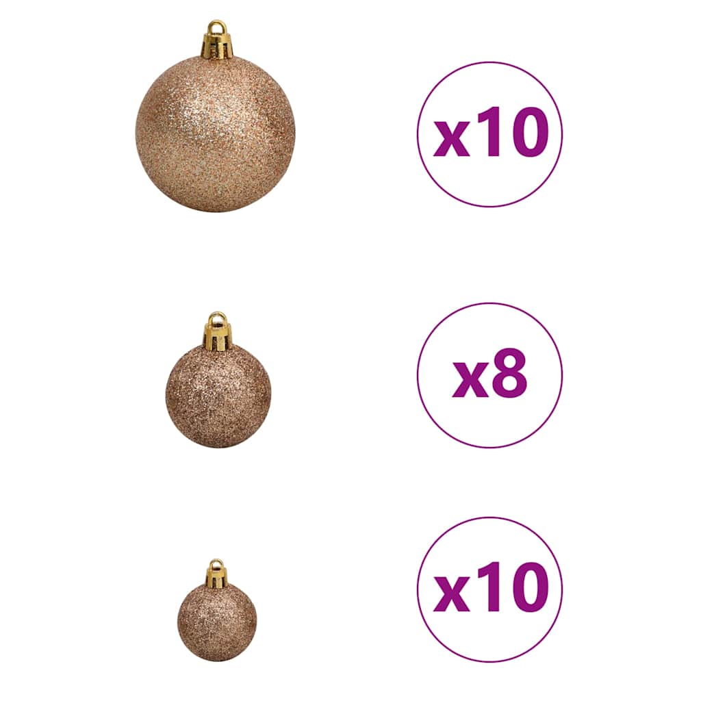 Τεχνητό Χριστουγεννιάτικο Δέντρο Γωνίας με βάση Πράσινο 210 cm
