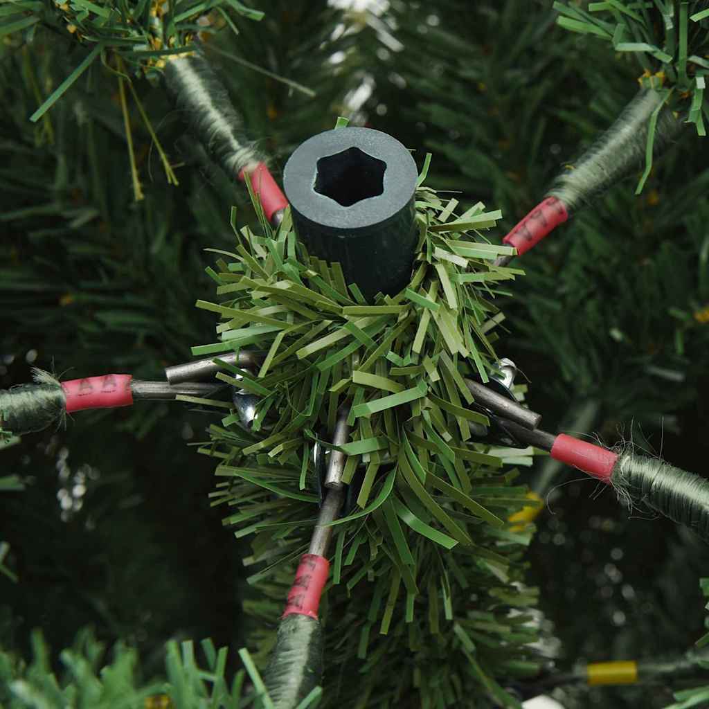 Τεχνητό Χριστουγεννιάτικο Δέντρο με Άξονα Πράσινο 210 cm