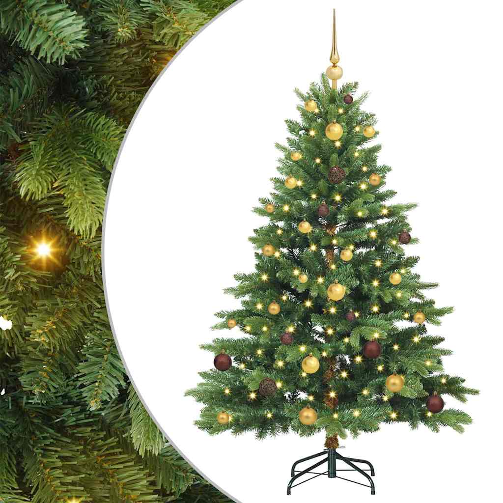 Τεχνητό Χριστουγεννιάτικο Δέντρο Πράσινο 150 cm ΠΕ και PVC - Pakobazaar