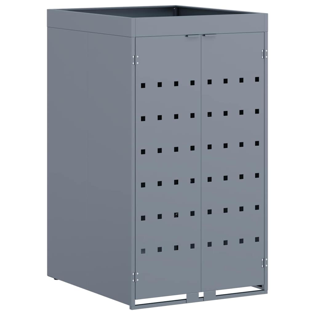 Αποθήκευση Κάδου Ρόδας με Στέγη Πλανοστρόφιγγας για Μοναδικό Κάδο 240L