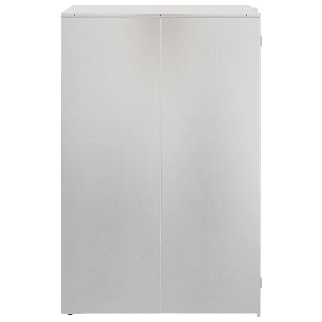 Αποθήκευση Κάδου με Καπάκι Αερίου για Κάδο 240L Ασημί