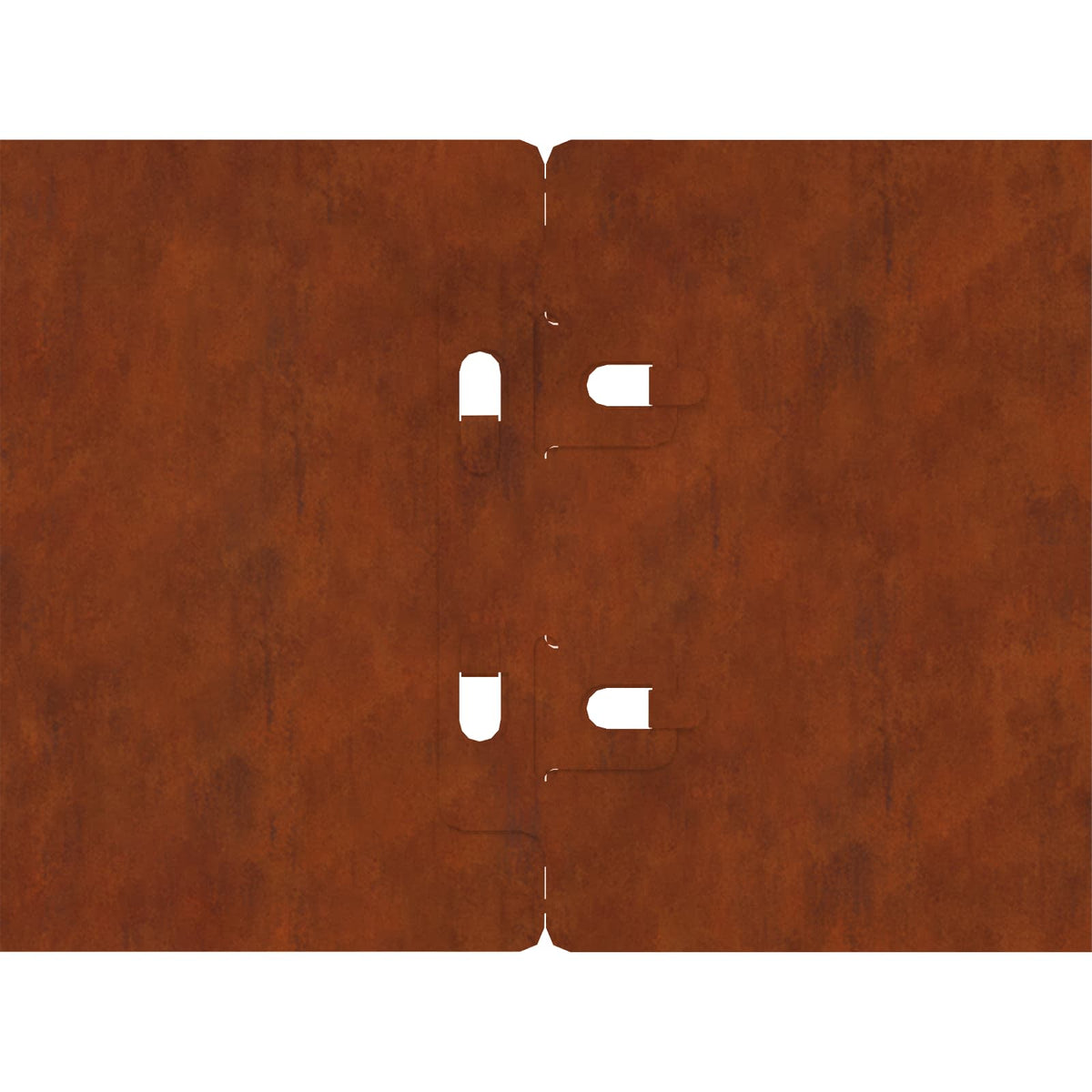 Περίγραμμα γκαζόν 30 τμχ. 20 x 103 cm Σκ rusty - Pakobazaar