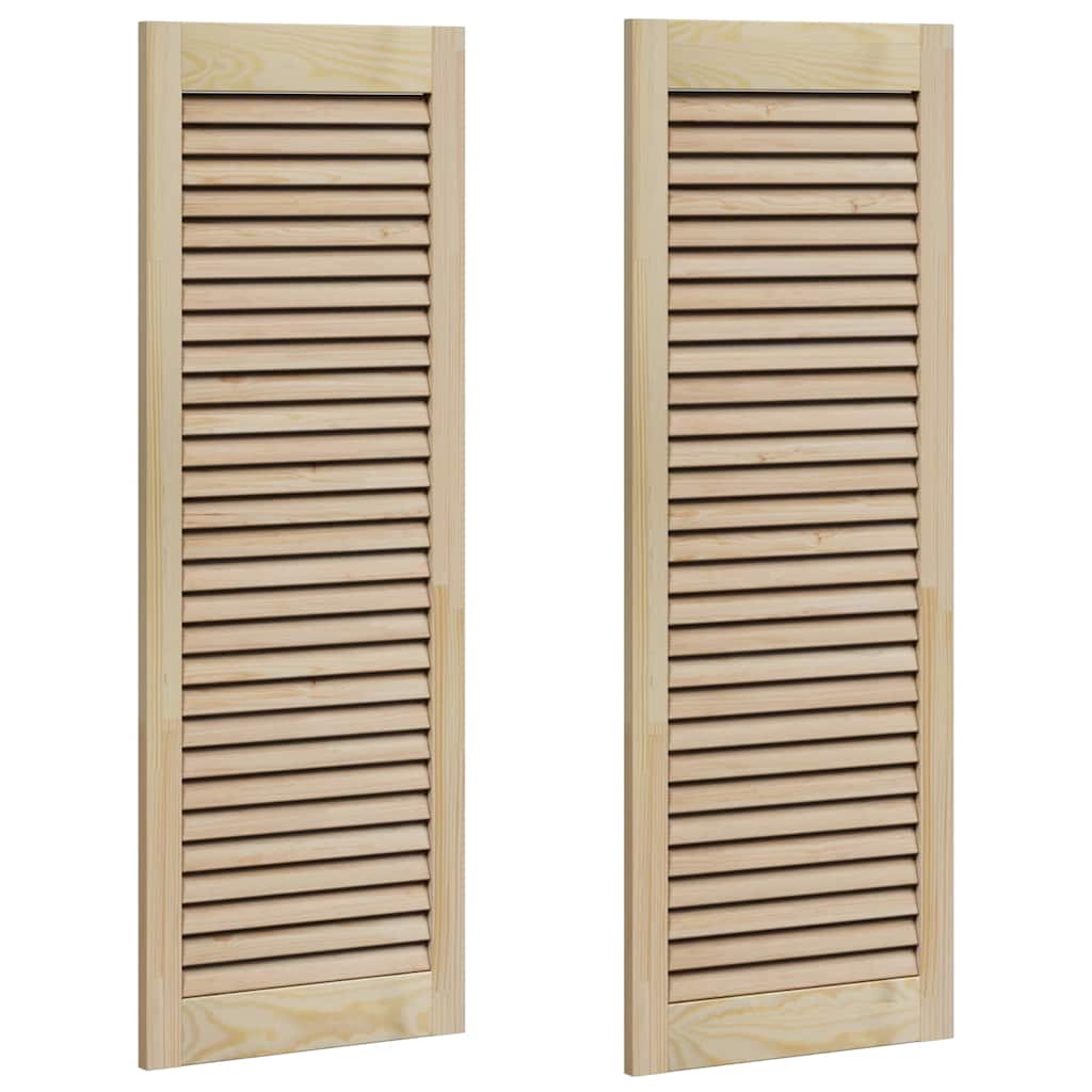 Πόρτα Ντουλάπας με πόρτα 2 pcs Φυσικό 110 x 2,1 x 39,5 cm - Pakobazaar