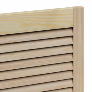 Πόρτα Ντουλάπας με πόρτα 2 pcs Φυσικό 49,5 x 2,1 x 110 εκ - Pakobazaar