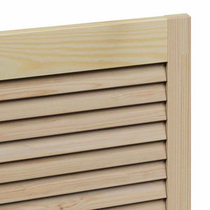 Πόρτα Ντουλάπας με πόρτα 2 pcs Φυσικό 110 x 2,1 x 59,5 cm - Pakobazaar